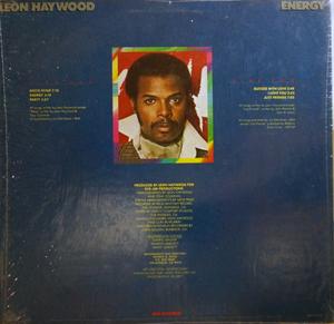 Back Cover Album Leon Haywood - Energy