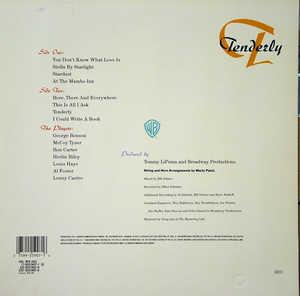 Back Cover Album George Benson - Tenderly