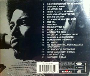 Back Cover Album Gil Scott Heron - Ghetto Style Back Cover Album Gil Scott Heron - Ghetto Style