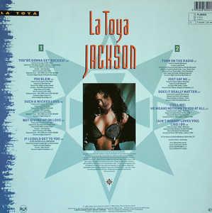 Back Cover Album La Toya Jackson - You're Gonna Get Rocked