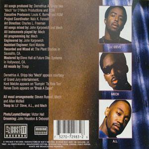 Back Cover Album Troop - A Lil' Sumpin' Sumpin' Back Cover Album Troop - A Lil' Sumpin' Sumpin'