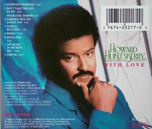 Back Cover Album Howard Huntsberry - With Love
