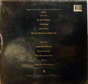 Back Cover Album Quincy Jones - The Dude