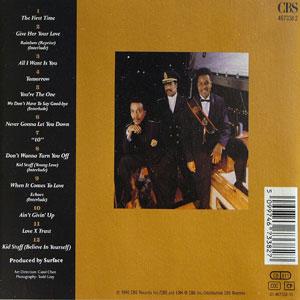 Back Cover Album Surface - 3 Deep Back Cover Album Surface - 3 Deep