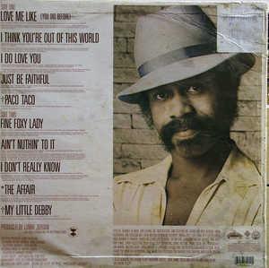 Back Cover Album Lonnie Jordan - The Affair