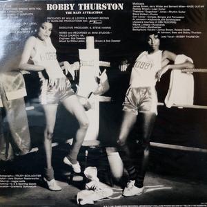 Back Cover Album Bobby Thurston - The Main Attraction