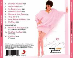 Back Cover Album Deniece Williams - I'm So Proud | funkytowngrooves records | FTG-280 | UK Back Cover Album Deniece Williams - I'm So Proud | funkytowngrooves records | FTG-280 | UK
