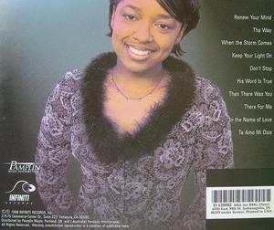 Back Cover Album Traci Thomas - Traci Thomas