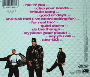 Back Cover Album Levert - For Real Tho' Back Cover Album Levert - For Real Tho'