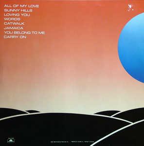 Back Cover Album Bobby Caldwell - Carry On Back Cover Album Bobby Caldwell - Carry On