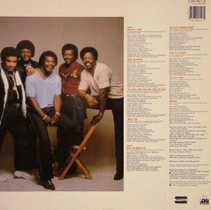 Back Cover Album The Spinners - Cross Fire Back Cover Album The Spinners - Cross Fire
