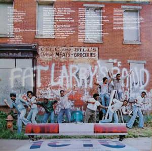 Back Cover Album Fat Larry's Band - Off The Wall Back Cover Album Fat Larry's Band - Off The Wall
