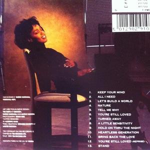Back Cover Album Lavine Hudson - Between Two Worlds Back Cover Album Lavine Hudson - Between Two Worlds