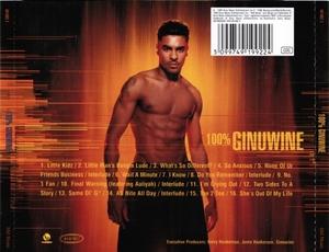 Back Cover Album Ginuwine - 100% Ginuwine