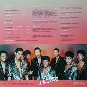 Back Cover Album Levert - I Get Hot