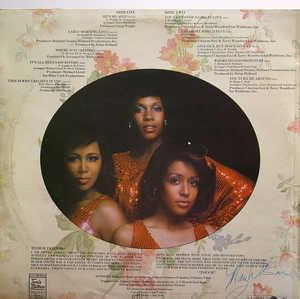 Back Cover Album The Supremes - The Supremes Back Cover Album The Supremes - The Supremes