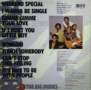 Back Cover Album Brenda And The Big Dudes - Weekend Special Back Cover Album Brenda And The Big Dudes - Weekend Special