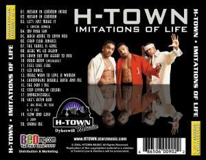 Back Cover Album H Town - Imitations Of Life