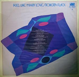 Back Cover Album Roberta Flack - Feel Like Making Love