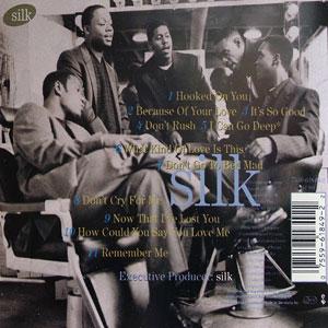 Back Cover Album Silk - Silk Back Cover Album Silk - Silk