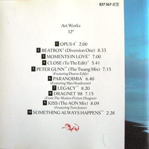 Back Cover Album The Art Of Noise - The Best Of Art Of Noise Back Cover Album The Art Of Noise - The Best Of Art Of Noise