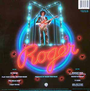 Back Cover Album Roger Troutman - The Saga Continues Back Cover Album Roger Troutman - The Saga Continues