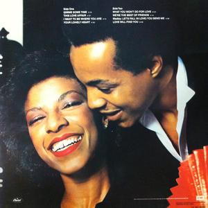 Back Cover Album Natalie Cole & Peabo Bryson - We're The Best Friends