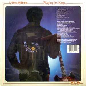 Back Cover Album Little Milton - Playing For Keeps Back Cover Album Little Milton - Playing For Keeps