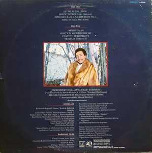 Back Cover Album Smokey Robinson - Warm Thoughts