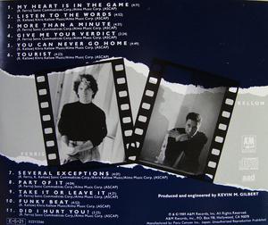 Back Cover Album No Two - No Two