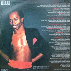 Back Cover Album Fonzi Thornton - The Leader Back Cover Album Fonzi Thornton - The Leader