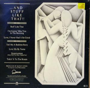 Back Cover Album Quincy Jones - Sounds And Stuff Like That Back Cover Album Quincy Jones - Sounds And Stuff Like That