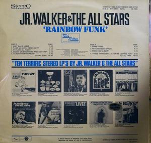 Back Cover Album Junior Walker & The All-stars - Rainbow Funk