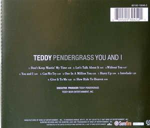 Back Cover Album Teddy Pendergrass - YOU & I