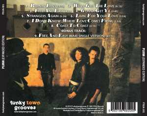 Back Cover Album Plush - Plush | ftg uk records | FTGUK-001 | UK Back Cover Album Plush - Plush | ftg uk records | FTGUK-001 | UK