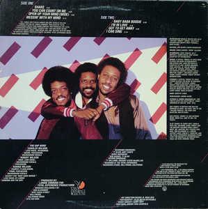 Back Cover Album The Gap Band - The Gap Band