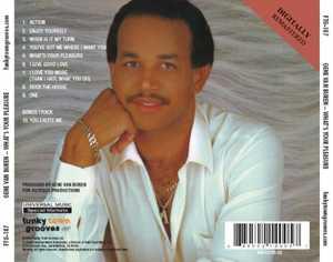 Back Cover Album Gene Van Buren - What's Your Pleasure  | ftg records | FTG-187 | UK