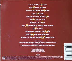 Back Cover Album Lé Gent - Lé Gent Back Cover Album Lé Gent - Lé Gent