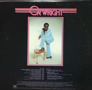 Back Cover Album O.v. Wright - Into Something (Can't Shake Loose)