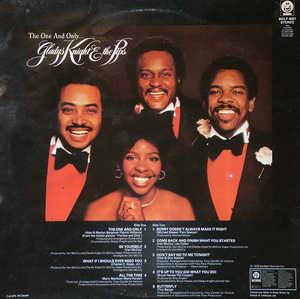 Back Cover Album Gladys Knight & The Pips - The One And Only