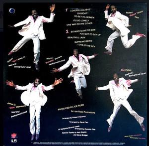 Back Cover Album Dynamic Five - Love Is The Key