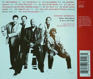 Back Cover Album The Temptations - Legacy