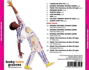 Back Cover Album Charlie Singleton - Nothing Ventured Nothing Gained  | funkytowngrooves records | FTGUK-006 | UK