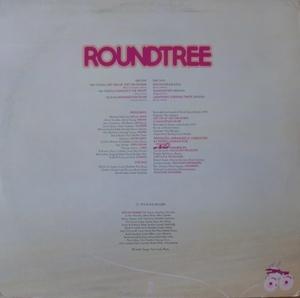 Back Cover Album Round Tree - Roller Disco Back Cover Album Round Tree - Roller Disco