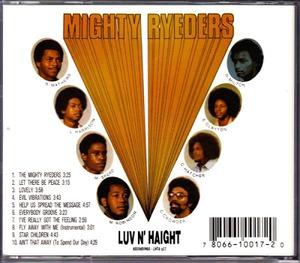 Back Cover Album Mighty Ryeders - Help Us Spread The Message | p-vine records | PCD-23993 | JP Back Cover Album Mighty Ryeders - Help Us Spread The Message | p-vine records | PCD-23993 | JP