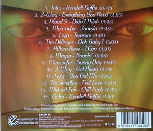 Back Cover Album Kloud 9 - The Vibe Room Back Cover Album Kloud 9 - The Vibe Room