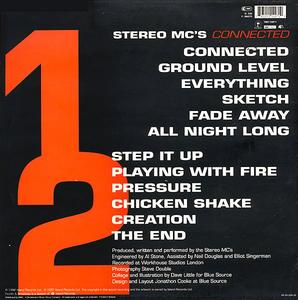 Back Cover Album Stereo Mc's - Connected