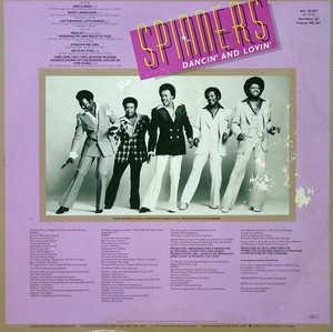 Back Cover Album The Spinners - Dancin' & Lovin' Back Cover Album The Spinners - Dancin' & Lovin'