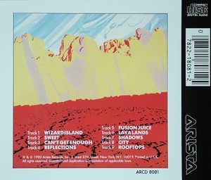 Back Cover Album Jeff Lorber - Wizard Island