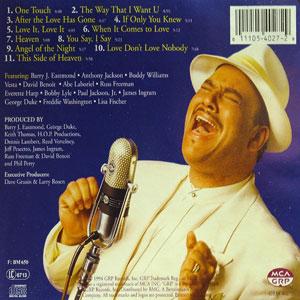 Back Cover Album Phil Perry - Pure Pleasure Back Cover Album Phil Perry - Pure Pleasure